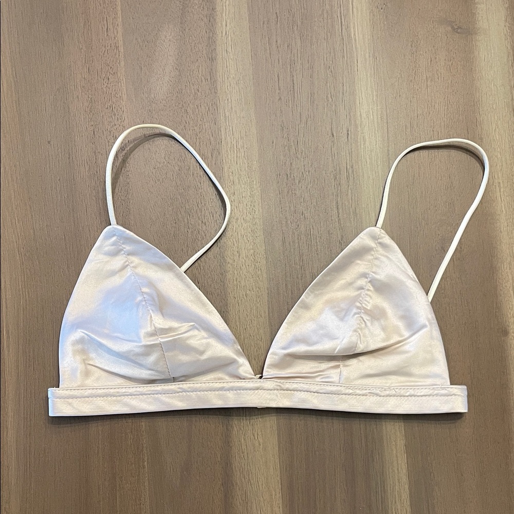 Dissh Bobby Pearl Satin Bralette